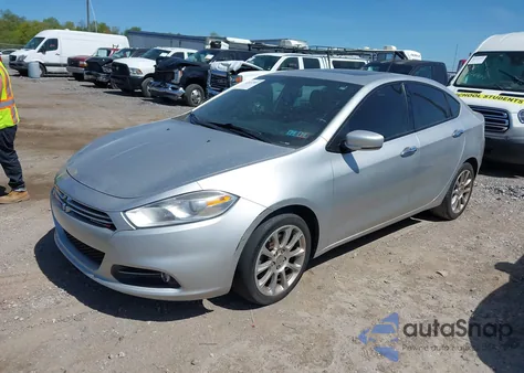 2013 Dodge Dart Limited из США, поврежденный, VIN 1C3CDFCA9DD334426